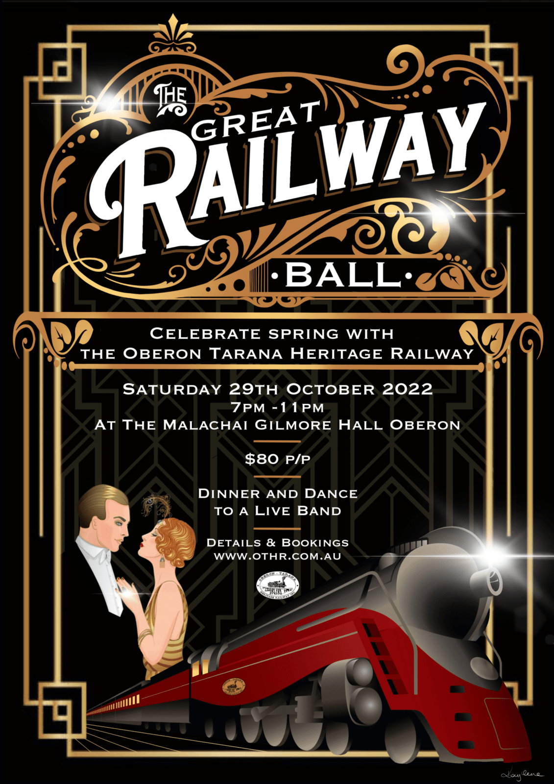 The Great Railway Ball - Saturday 29th October